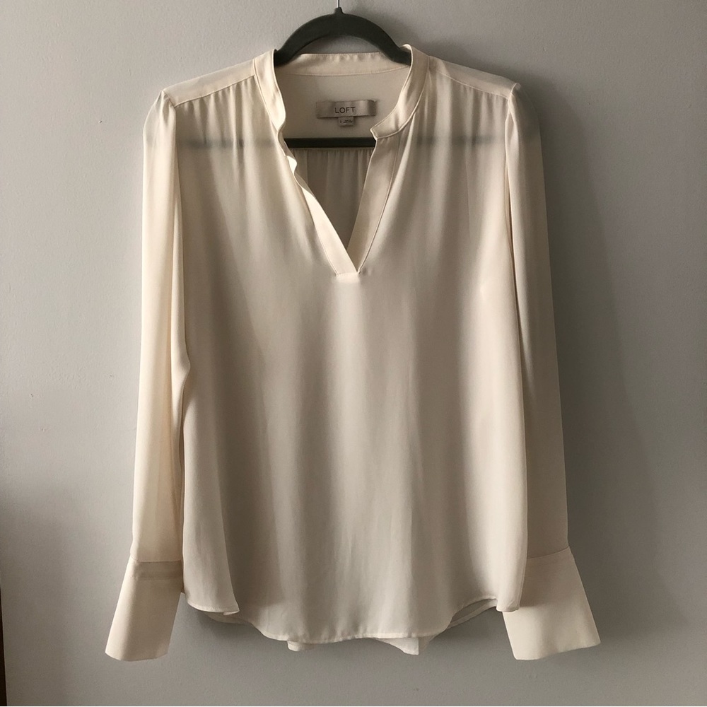 LOFT Flowy Blouse